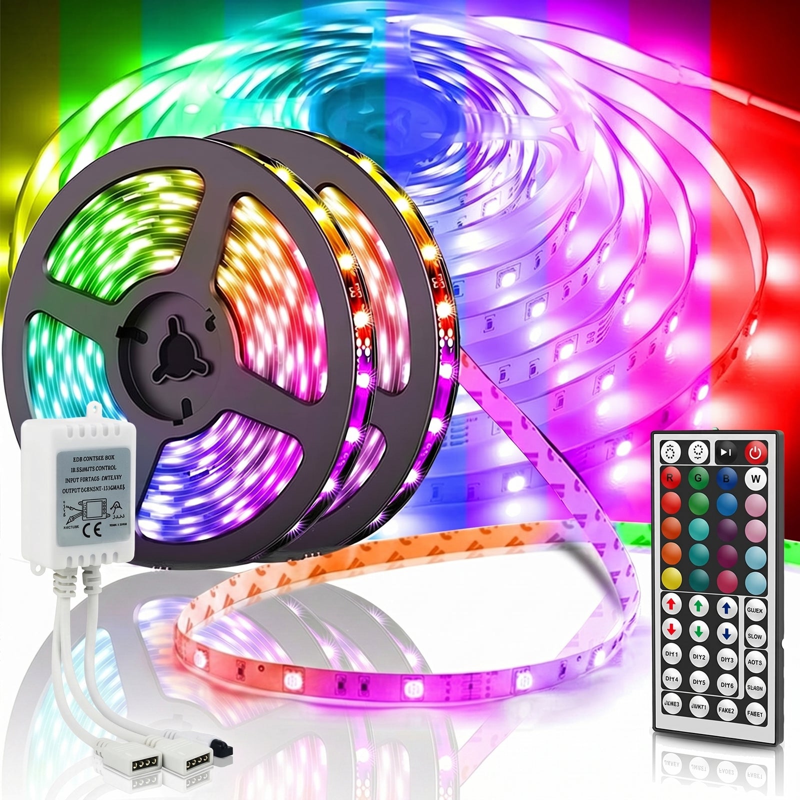 1-20M LED Stripe RGB Leiste Streifen Band Licht Leuchte Lichterkette Lichtleiste
