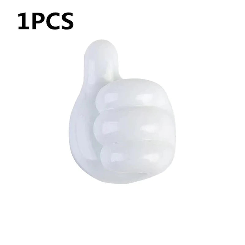 Multifunctional Cable Organizer Clip Holder Thumb Hooks Wire Wall Hooks Hanger Storage Cable Holder for Earphone Mouse Car Home
