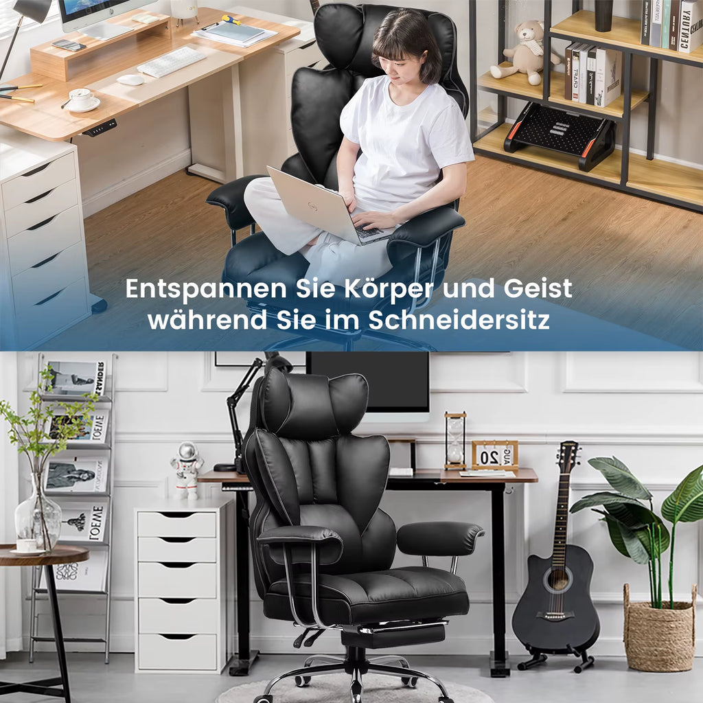 Gaming Chair Gamer Chair Ergonomic Office Chair Footrest Fabric Surface Spring Seat Cushion Gaming Chair