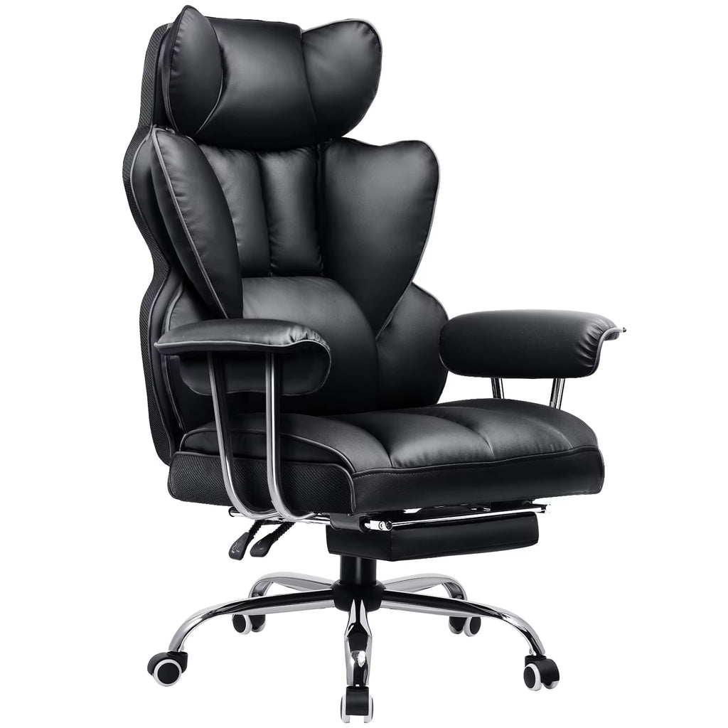 Gaming Chair Gamer Chair Ergonomic Office Chair Footrest Fabric Surface Spring Seat Cushion Gaming Chair