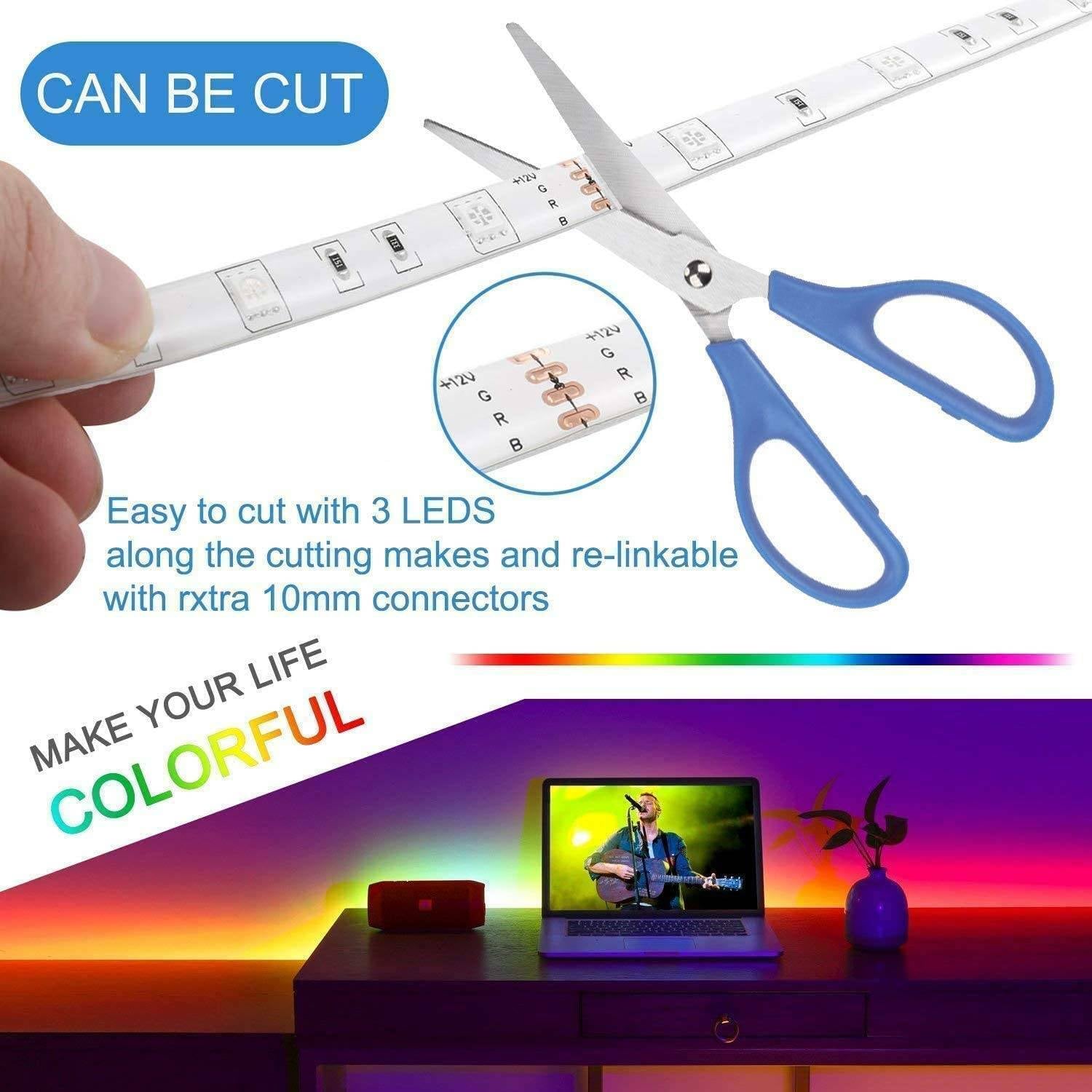 1-20M LED Stripe RGB Leiste Streifen Band Licht Leuchte Lichterkette Lichtleiste
